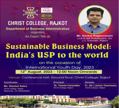Expert lecture on the International Youth Day